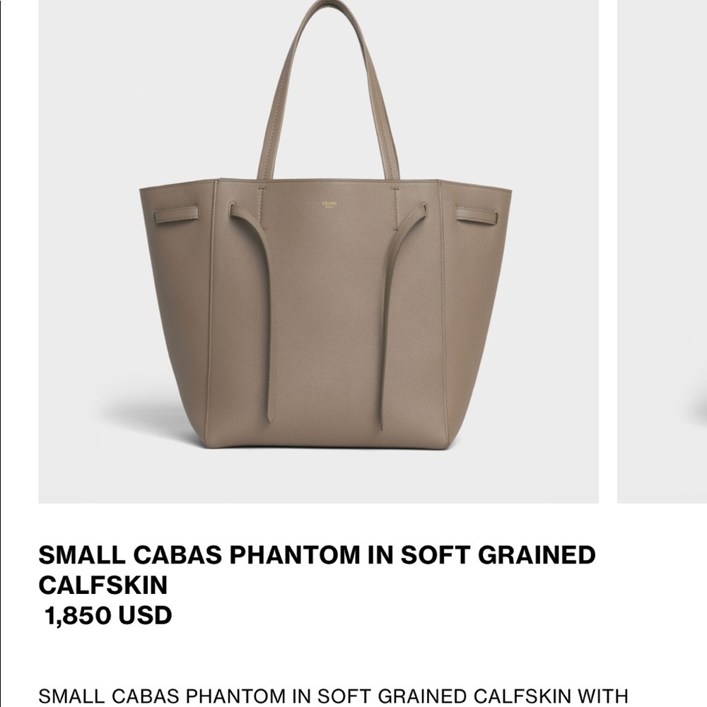 Celine Cabas phantom tote bag